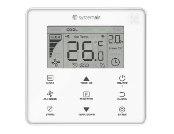 Проводной пульт Systemair SYS WSC 86